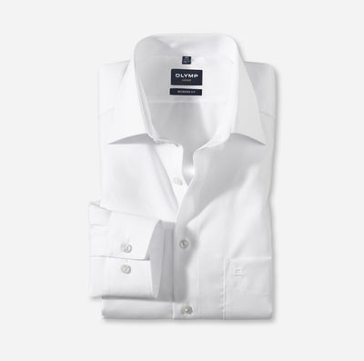 Olymp - New Kent Modern Fit White Shirt
