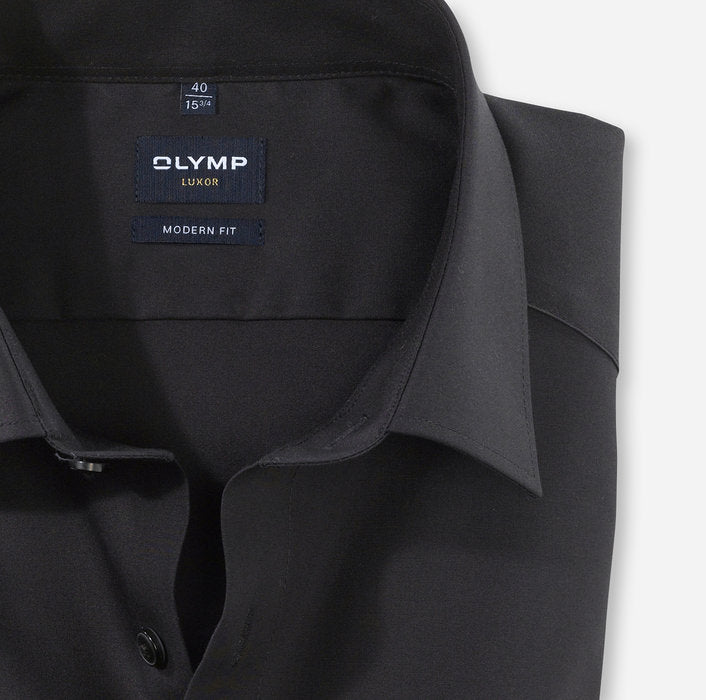 Olymp - New Kent Modern Fit Black Shirt