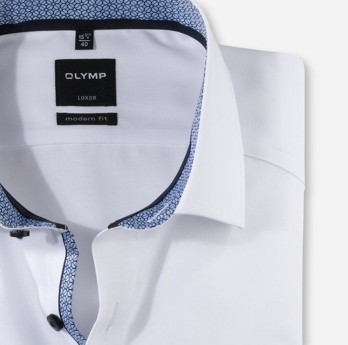 Olymp - Modern Fit Contrast Button Shirt