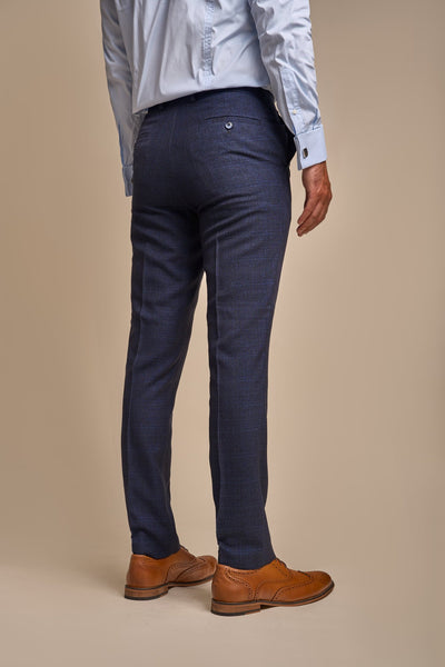 Cavani CARIDI - Navy Three Piece Suit