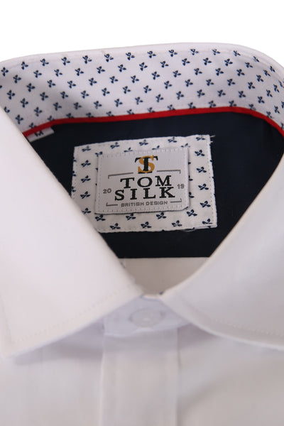 Tom Silk - Tailored Fit Shirt With Trim