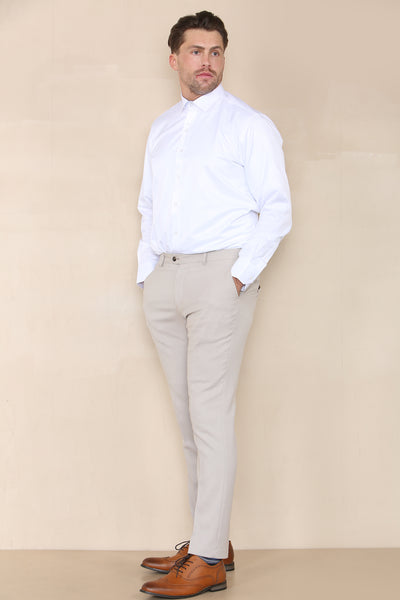 HM5 - Stone Tailored Three Piece Suit