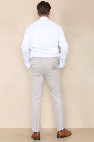 HM5 - Stone Tailored Trousers