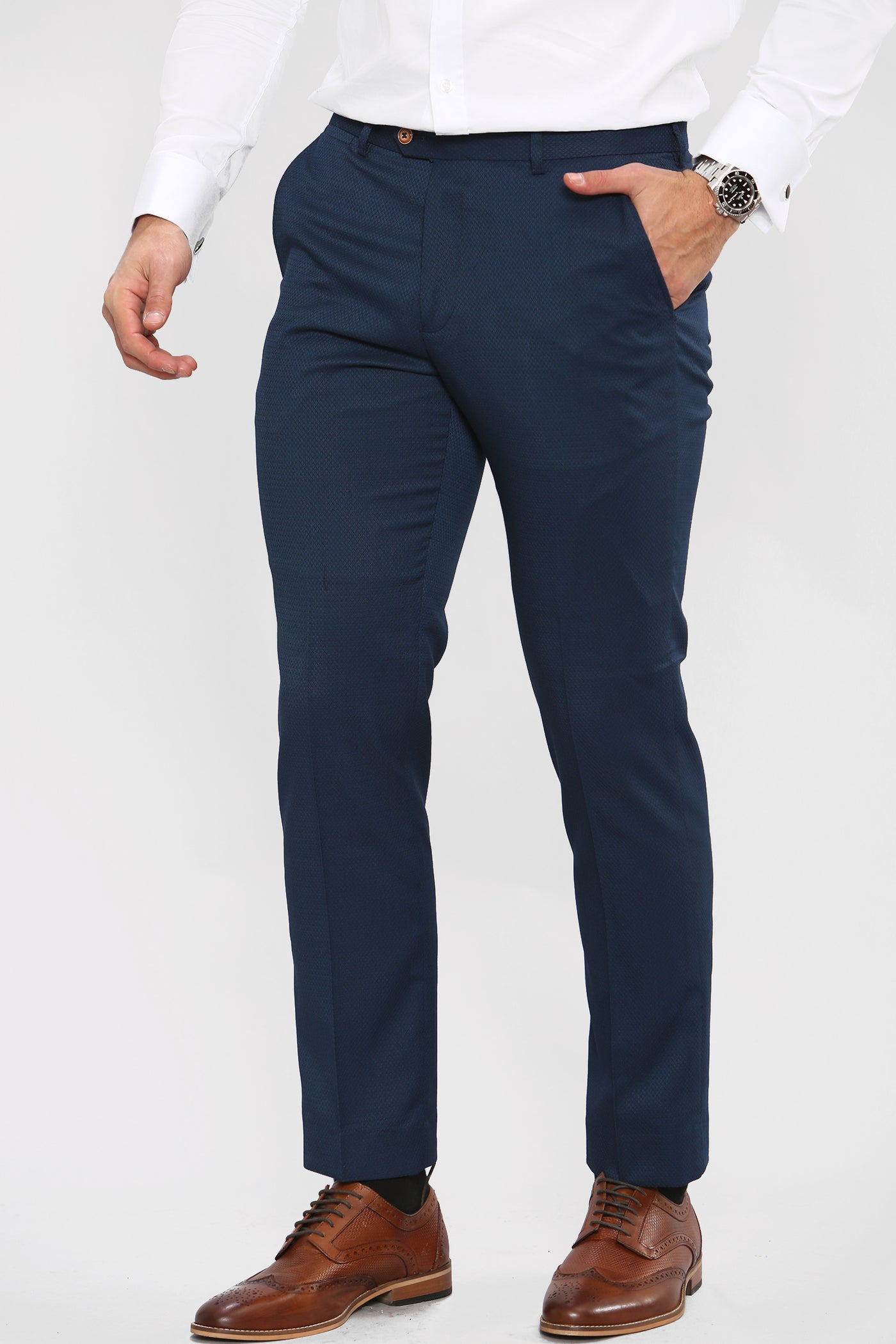 MAX - Royal Blue Three Piece Suit