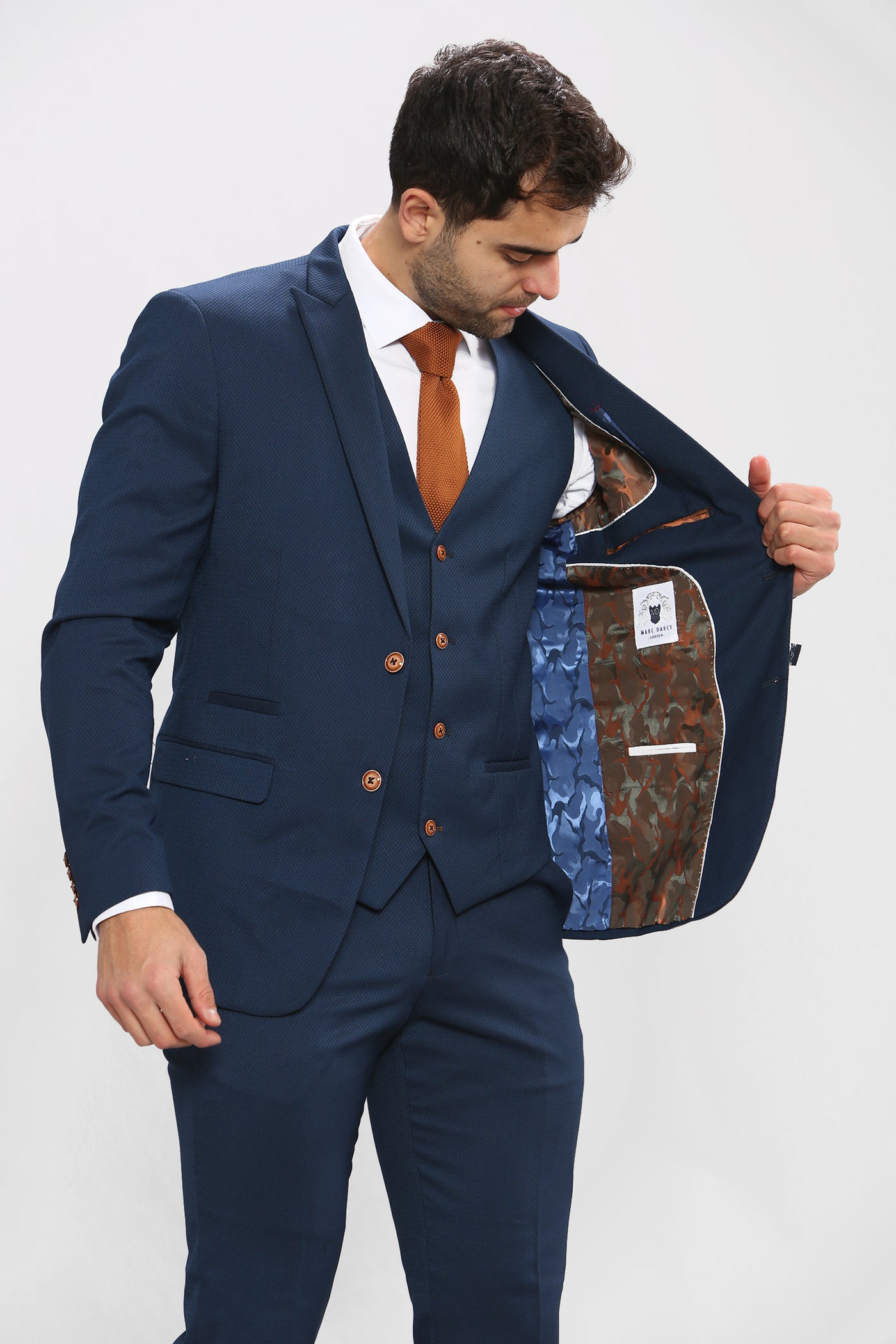 MAX - Royal Blue Three Piece Suit