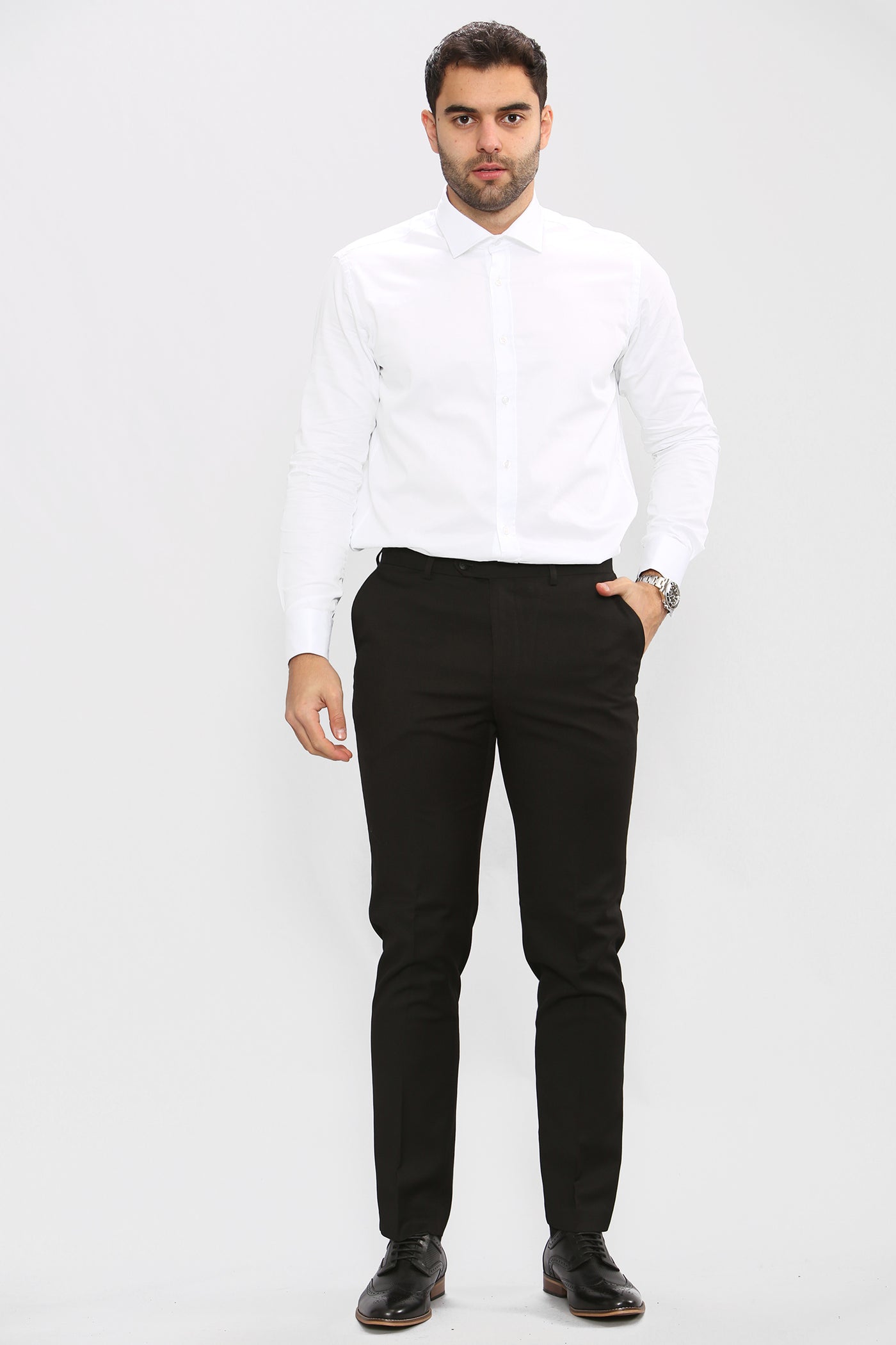 Cavani MARCO - Black Three Piece Suit