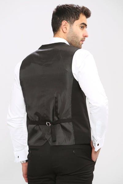 Cavani MARCO - Black Three Piece Suit