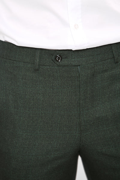 Cavani CARIDI - Olive Three Piece Suit