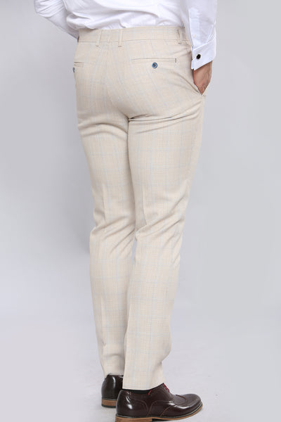 Cavani CARIDI - Beige Three Piece Suit