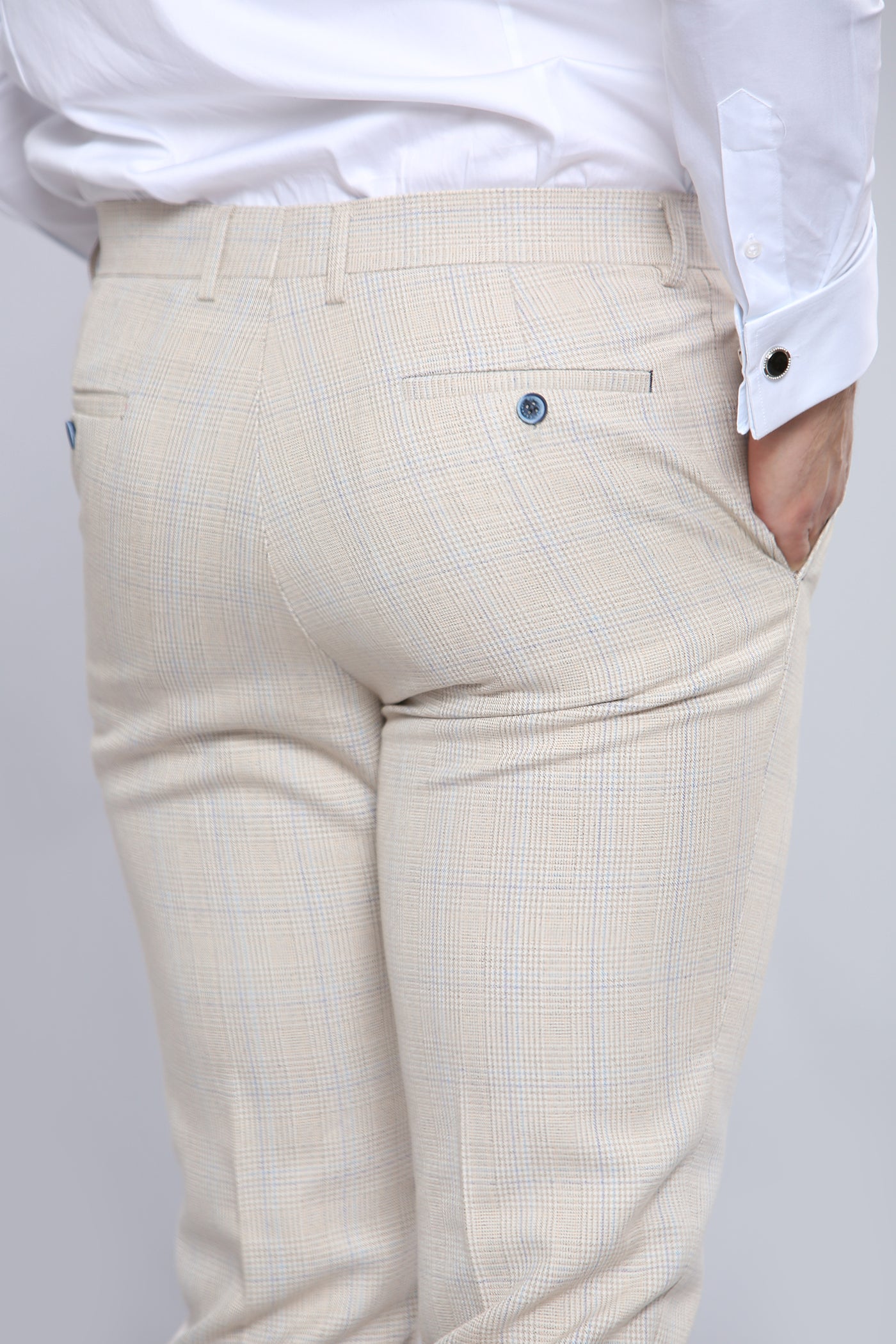 Cavani CARIDI - Beige Three Piece Suit
