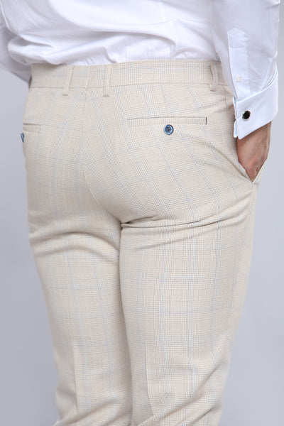 Cavani CARIDI - Beige Three Piece Suit
