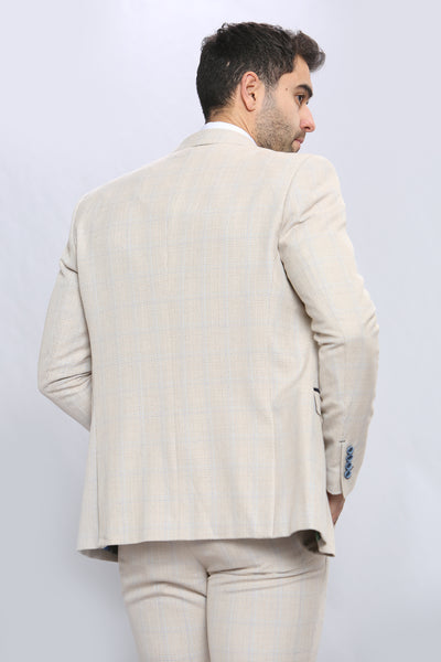 Cavani CARIDI - Beige Three Piece Suit