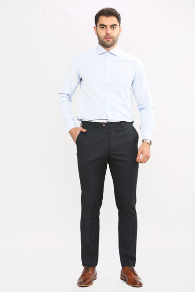 MAX - Navy Blue Three Piece Suit