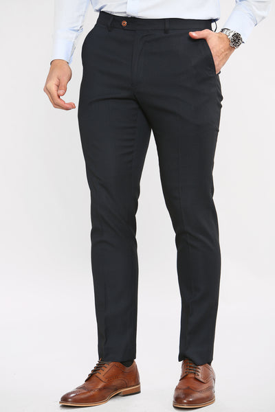 MAX - Navy Blue Three Piece Suit
