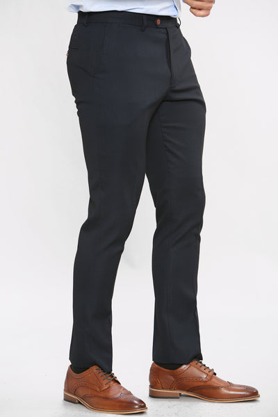 MAX - Navy Blue Three Piece Suit