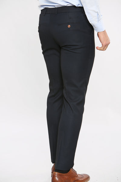 MAX - Navy Blue Three Piece Suit