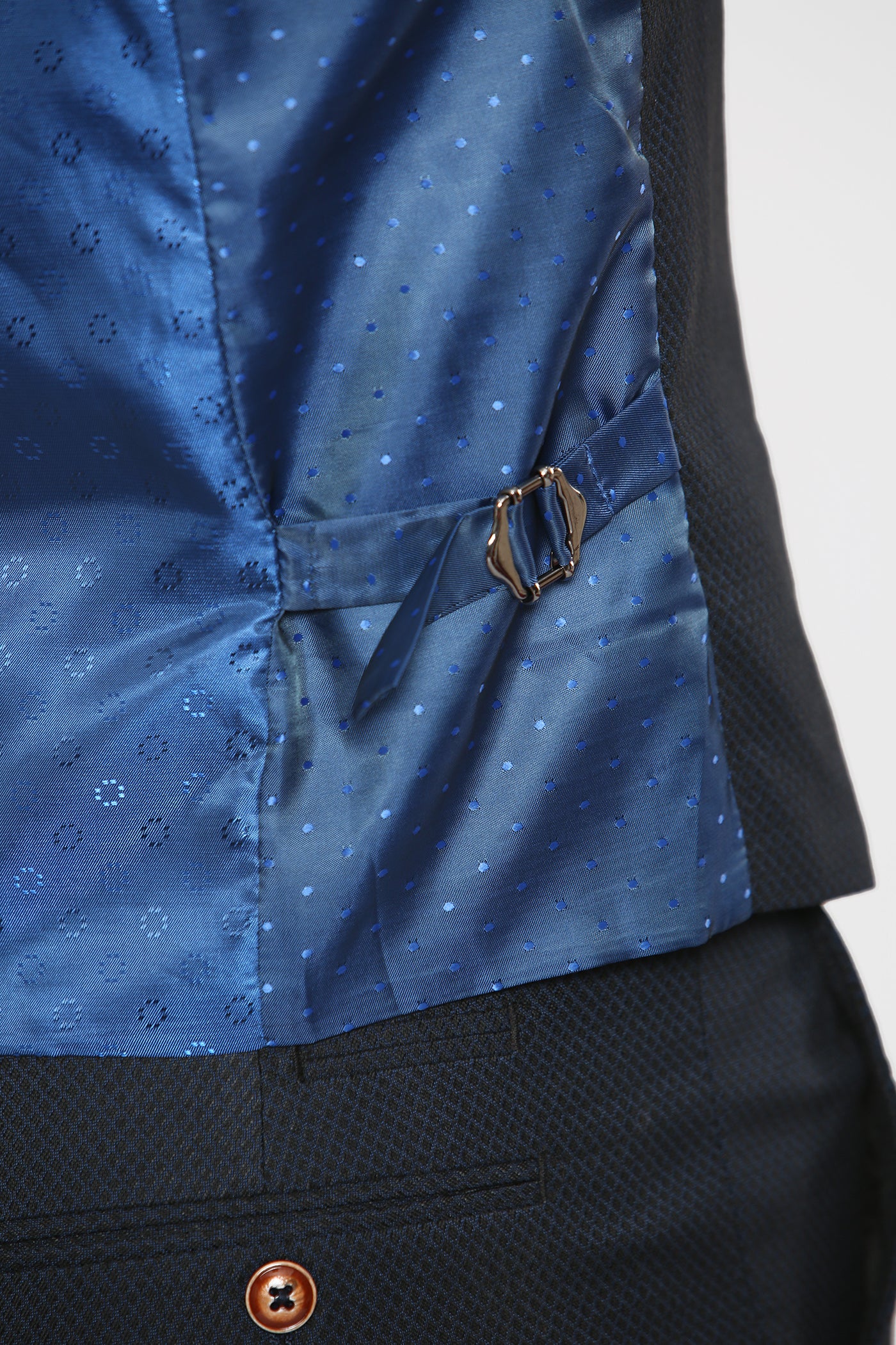 MAX - Navy Blue Three Piece Suit